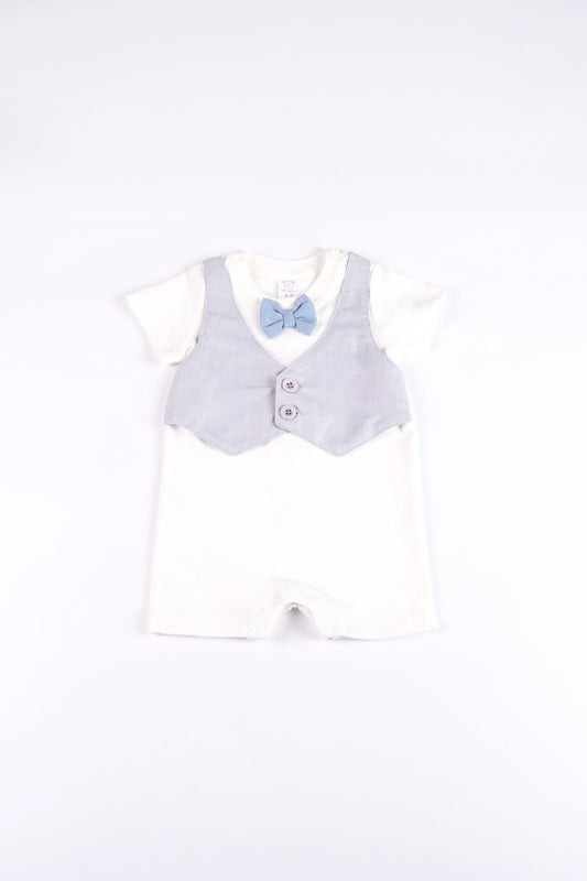 Romper with Bow-Tie