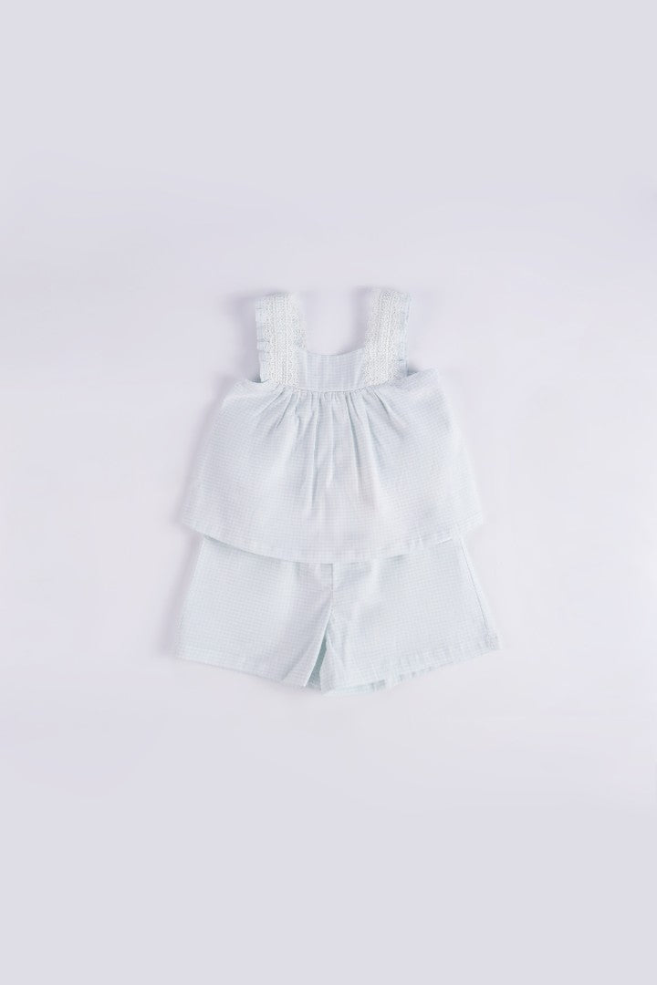 Gingham Suit Set