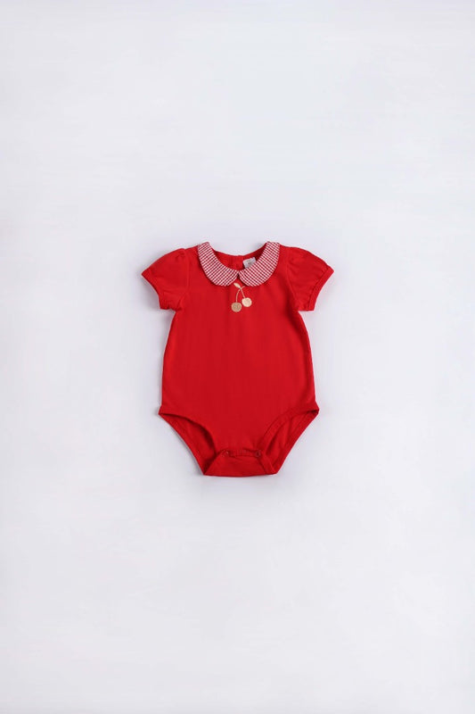 Embroidered Romper