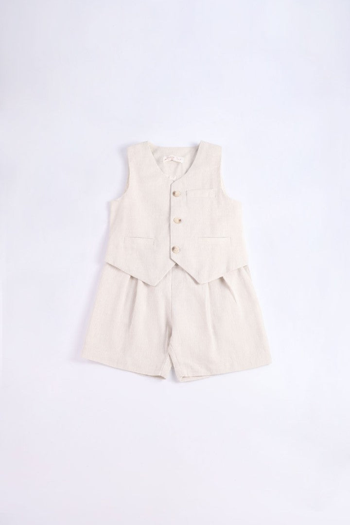 Waistcoat Suit Set