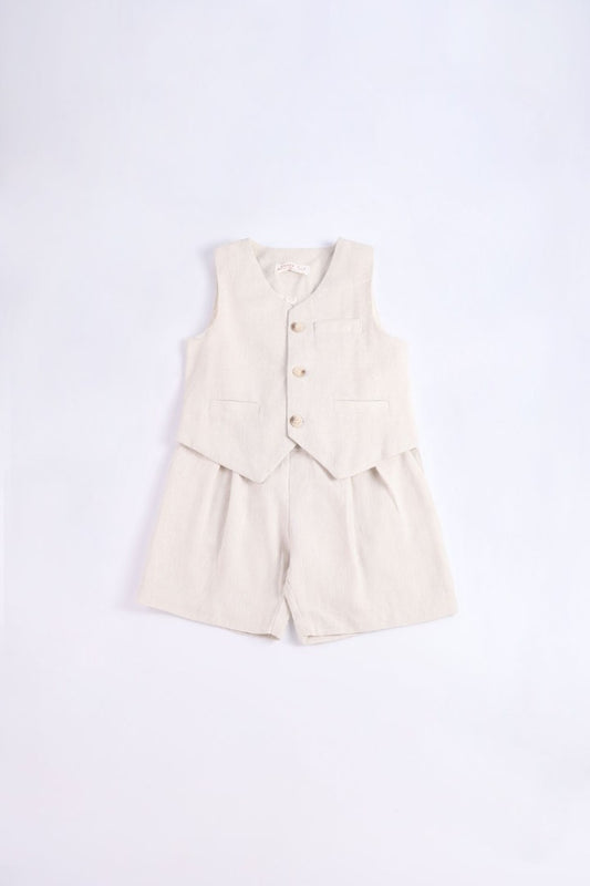 Waistcoat Suit Set